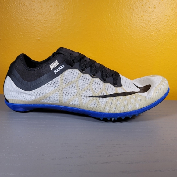 Nike Mamba Zoom 3 Men's Racing Distance Spikes Track & Field Size 14 706617-100 - Picture 6 of 10